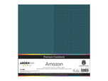 Arden Creative Studio Premium Cardstock Amazon Teal 12" x 12" - 20 Pack