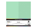 Arden Creative Studio Premium Cardstock Jade Green 12" x 12" - 20 Pack