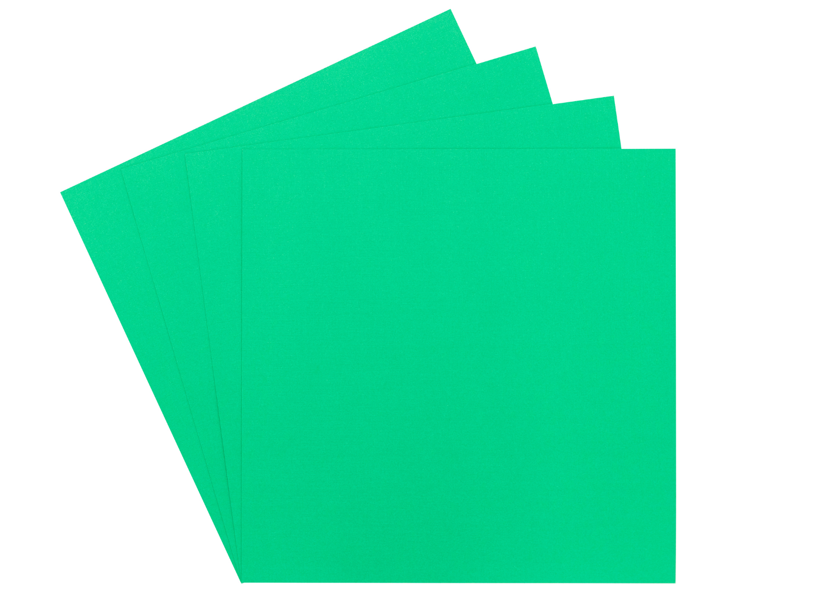 Arden Creative Studio Premium Cardstock Kelly Green 12" x 12" - 20 Pack