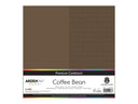 Arden Creative Studio Premium Cardstock Coffee Bean Brown 12