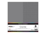 Arden Creative Studio Premium Cardstock Granite Grey 12" x 12" - 20 Pack