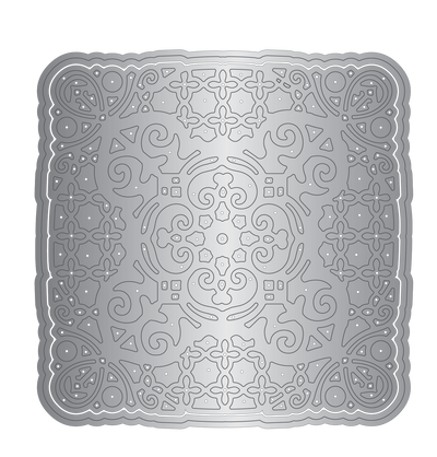 Arabian Nights Metal Dies 2 Piece - Ornamented Tile