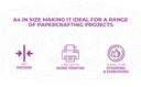 Crafter's Companion Printable Inkjet Acetate - 8 pack