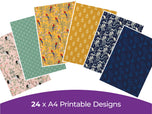 Chinoiserie Collection - Digital Paper Pad