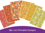 Ditsy Floral Collection - Digital Paper Pad