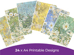 Daisies Collection - Digital Paper Pad