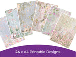 Summer Blooms Collection - Digital Paper Pad