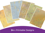 Nature's Garden Hydrangea Collection - Digital Paper Pad
