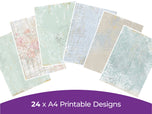 Summer Blooms Collection - Digital Paper Pad