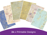 Nature's Garden Hydrangea Collection - Digital Paper Pad