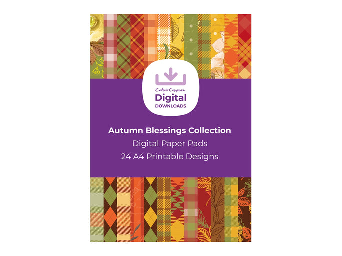 Autumn Blessings Collection - Digital Paper Pad