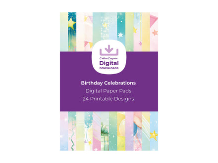 Birthday Celebrations Collection - Digital Paper Pad
