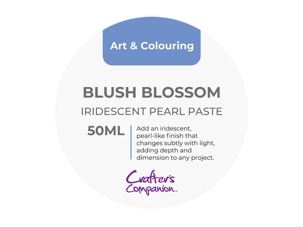 Crafters Companion Iridescent Pearl Paste Blush Blossom