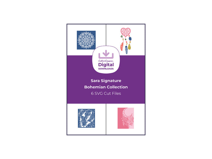 Sara Signature Bohemian Collection - SVG Cut Files