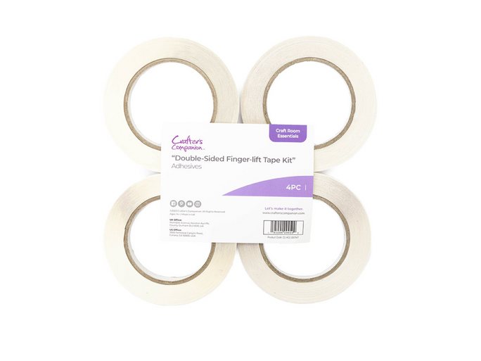 Double-Sided Finger-lift Tape Kit – 4 rolls