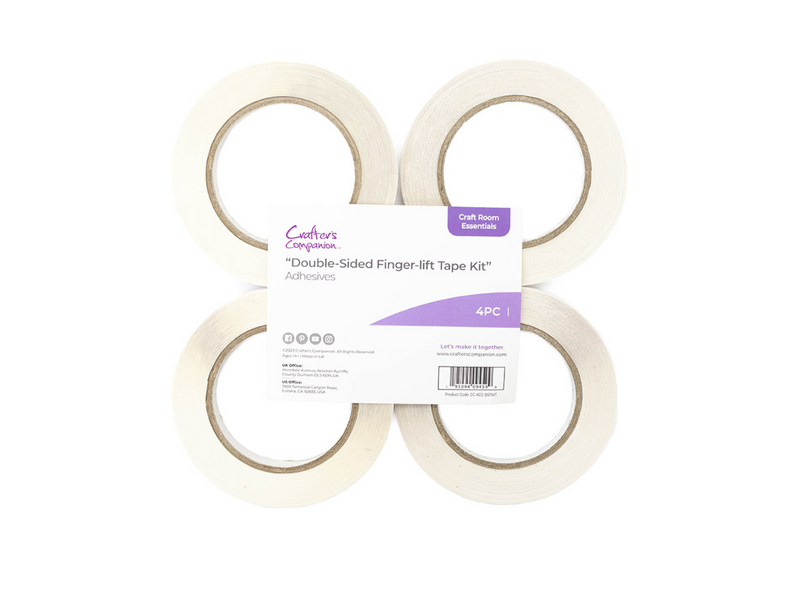 Double-Sided Finger-lift Tape Kit – 4 rolls