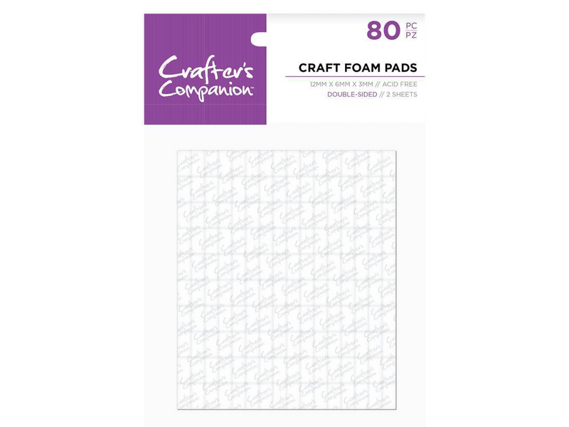 Crafter's Companion 12mm x 6mm x 3mm Foam Pads