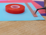 CC - Red Liner Double Sided Tape (12mm)