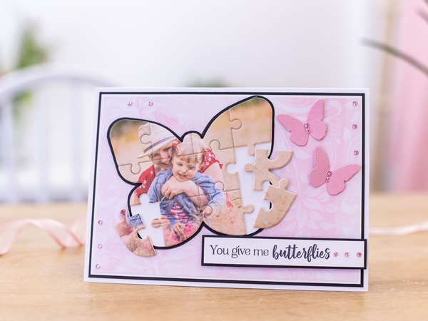 Crafters Companion - Die Cutting & Embossing - Butterfly Jigsaw