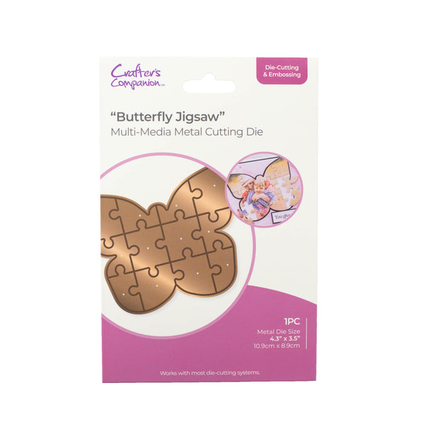 Crafters Companion - Die Cutting & Embossing - Butterfly Jigsaw