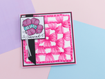 Crafters Companion 5.5 x 5.5 3D Embossing Folder - Crochet