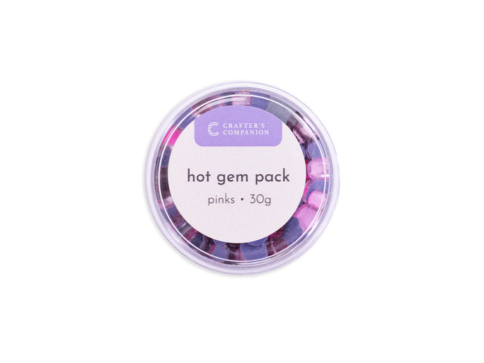 Crafter's Companion Hot Gem Pack - Pinks