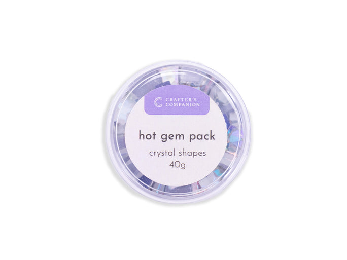Crafter's Companion Hot Gem Pack - Crystal Shapes