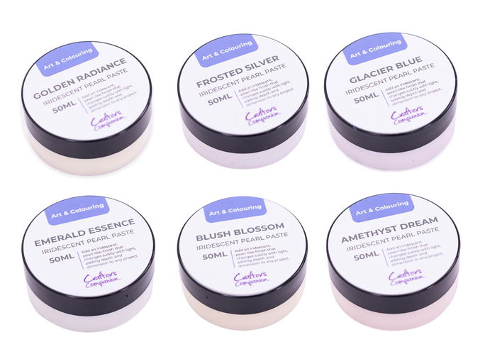 Crafter's Companion Iridescent Pearl Pastes SHOWSTOPPER - Final Deal