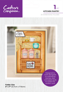 Crafter's Companion Kitchen Collection - 2D Embossing Folder 5