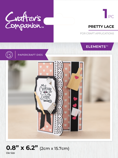 Crafter's Companion Kitchen Collection - Metal Die - Pretty Lace