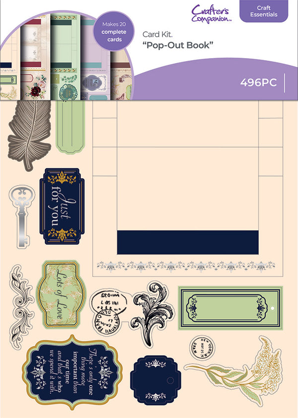 Crafter's Companion Card Kit - Pop-Up Book Card Kit