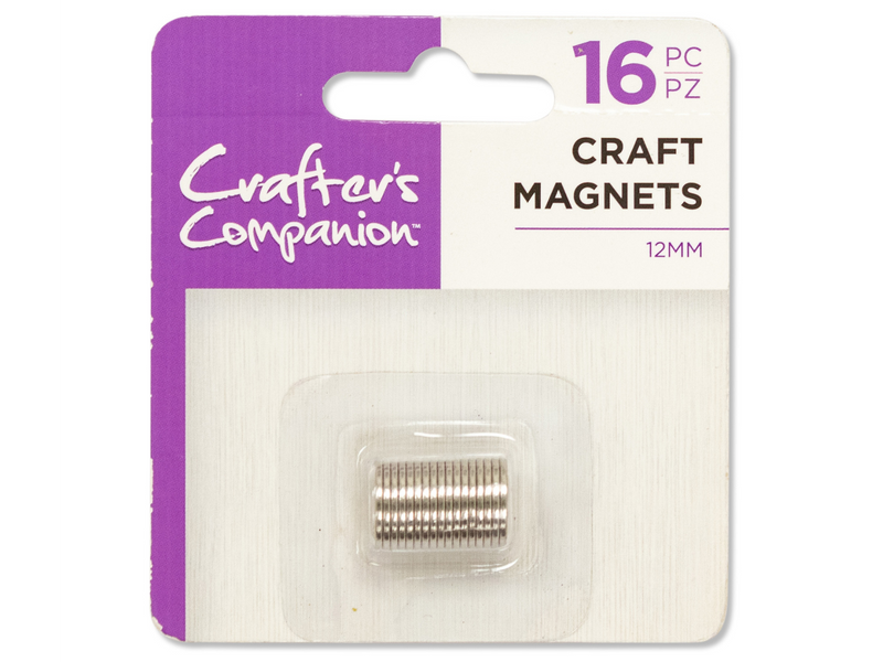12mm Craft Magnets 16 Pack