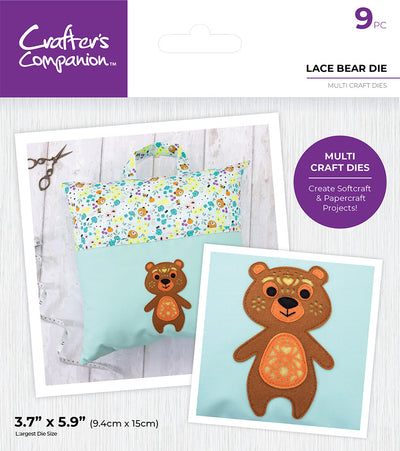 Crafter’s Companion Multi Craft Die - Lace Bear Die
