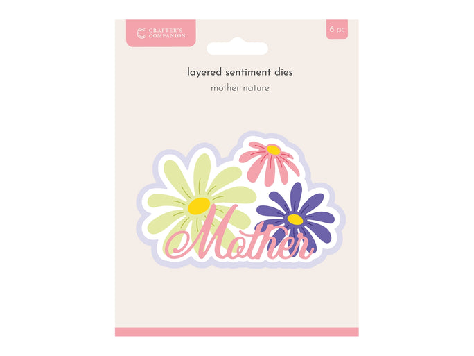 Crafter's Companion Metal Die Elements - Mother Nature