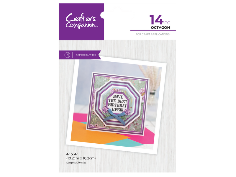 Crafters Companion Metal Die - Octagon
