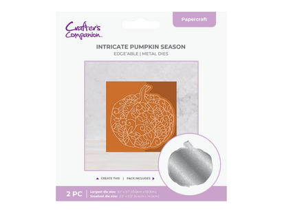 Crafter's Companion Die Set Intricate Pumpkin Season