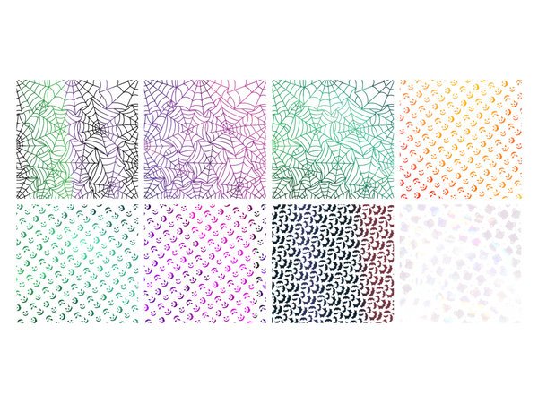 Crafters Companion - Luxury Foiled Acetate Pack - Halloween