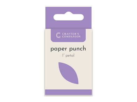 Crafter’s Companion Paper Punch - Petal 1"