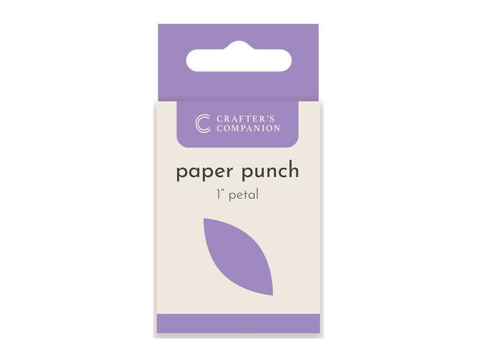 Crafter’s Companion Paper Punch - Petal 1"