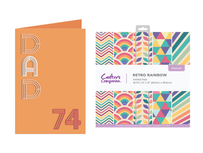 Retro Alphabet & Number Dies SHOWSTOPPER