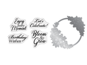 Crafter's Companion Stamp and Die Set - Bloom & Grow