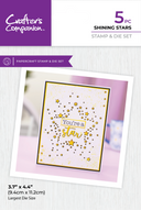 Crafter's Companion Stamp & Die - Shining Stars