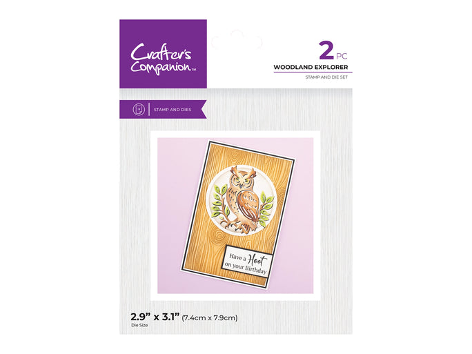 Crafterâ€™s Companion Stamp & Die - Woodland ExplorerÂ 