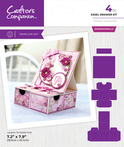 Crafter's Companion Stencil - Easel Drawer Kit