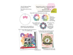 Sunbird Spark Plaid Floral Fun Stencils 360°™ (8")