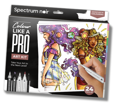 Spectrum Noir Pro Colour Kit 4pk Collection