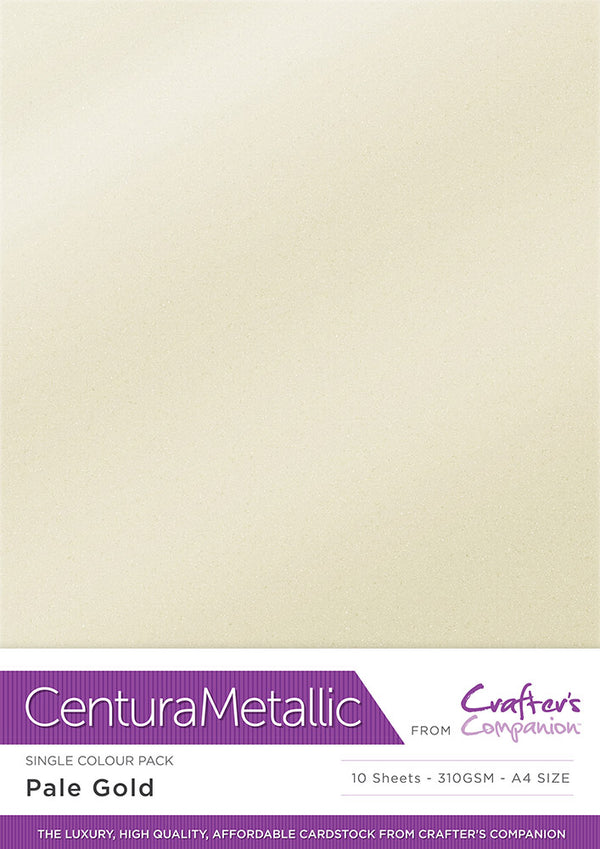Crafter's Companion Centura Pearl Metallic Card 6pk Collection