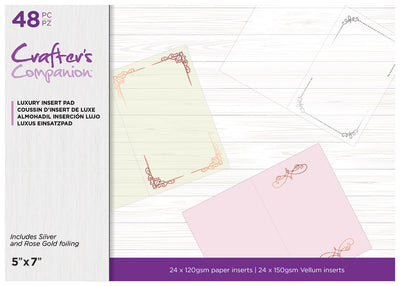 Crafter's Companion - Card Insert Pad 5x7