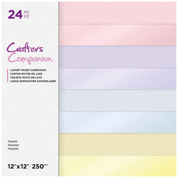 Crafter's Companion - Luxury Mixed Cardstock - 12
