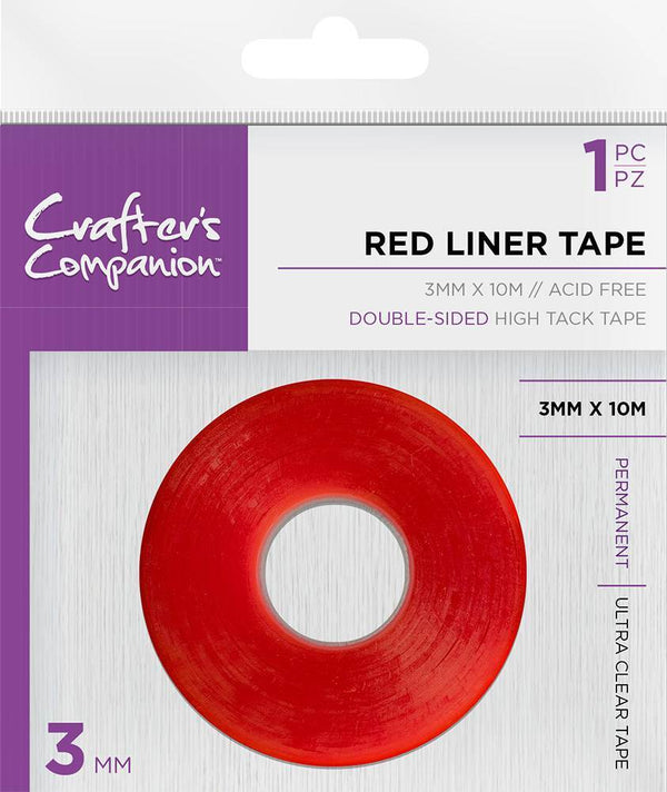 Craft Perfect Red Line Tape .23X5.5Yds-Clear
